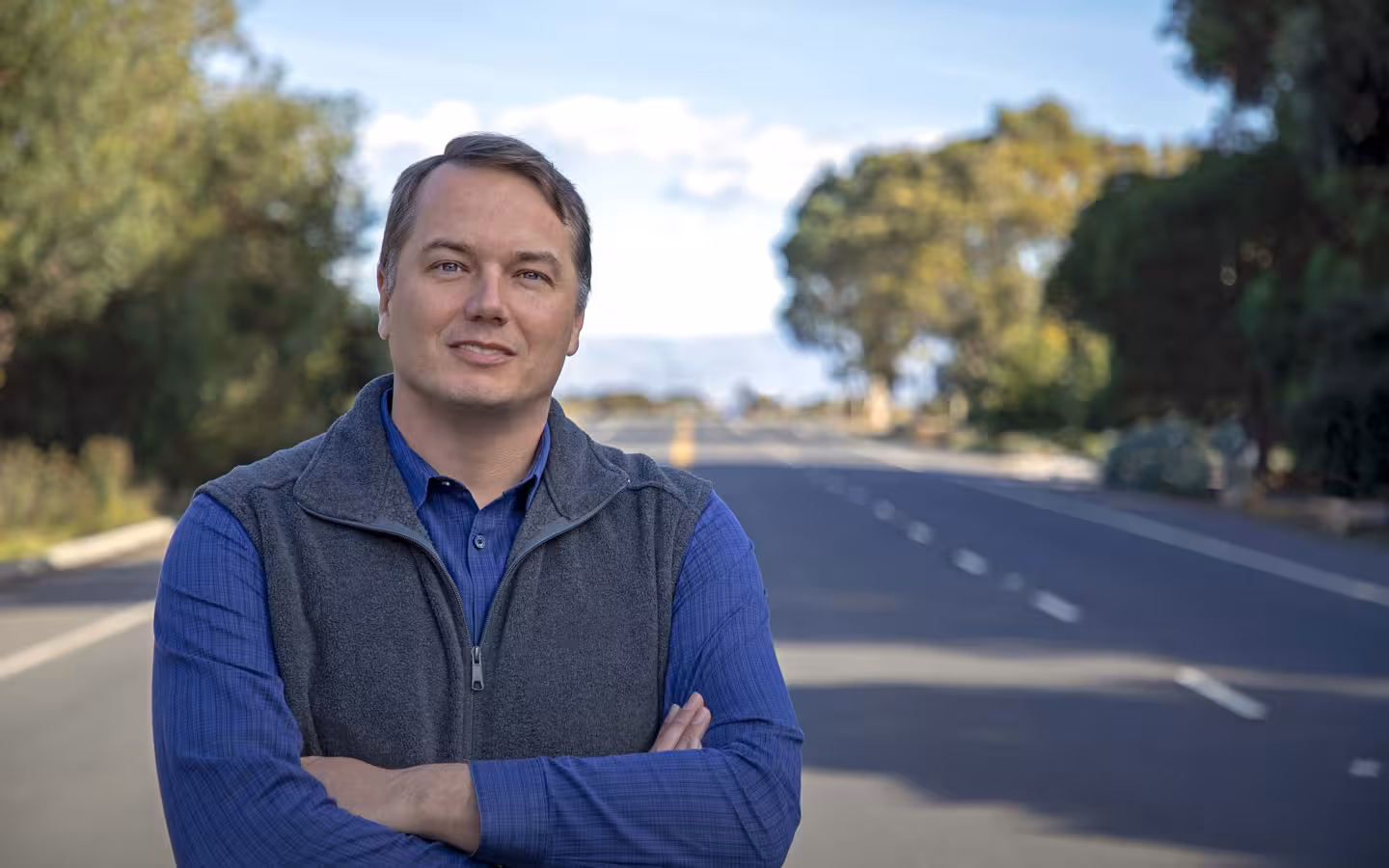 Chris Urmson, CEO of Aurora Innovation, in a professional portrait