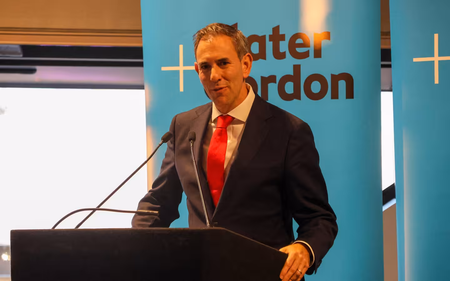 Jim Chalmers at the 2026 ALP National Conference in Adelaide