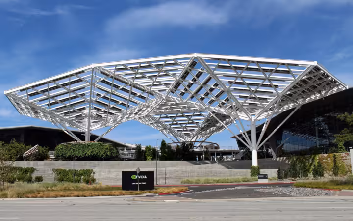 NVIDIA headquarters building at 2788-2888 San Tomas Expressway, Santa Clara
