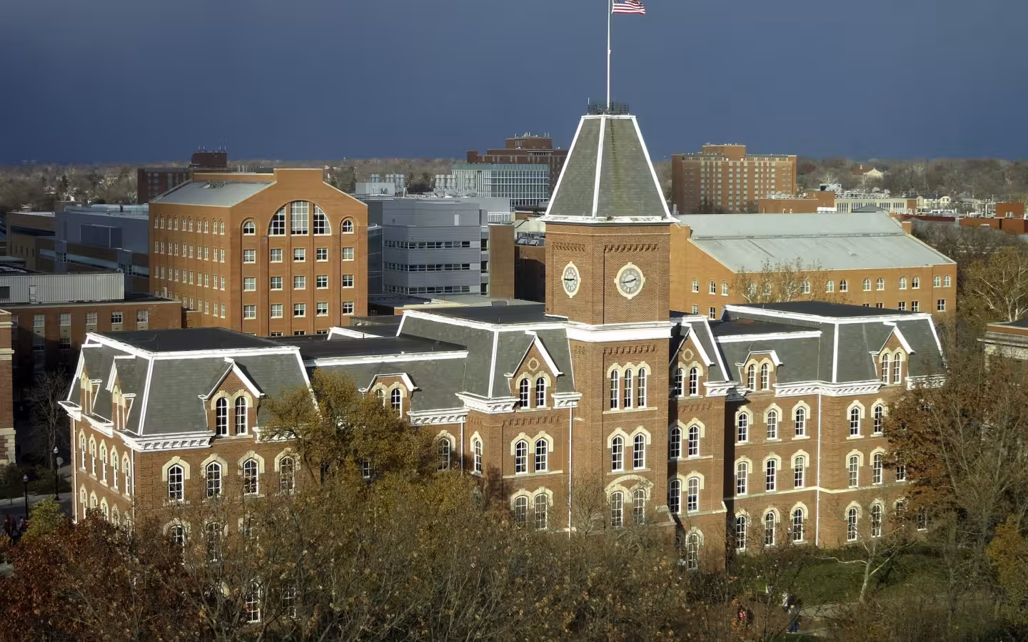 University Hall at The Ohio State University in Columbus, Ohio.